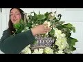 Spring Summer Wreaths for Front Door Outside 26 Inch
