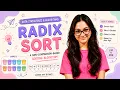 RADIX SORT IS ACTUALLY SO EASY DSA