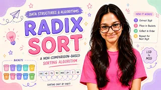 RADIX SORT IS ACTUALLY SO EASY DSA