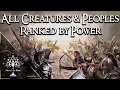 Download Lagu Peringkat Makhluk dan Masyarakat Middle-earth Berdasarkan Kekuatan (Menggunakan Pengetahuan) - Da...