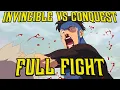 Download Lagu Invincible Vs Conquest Full Fight Mark vs Conquest BRUTAL Final Battle