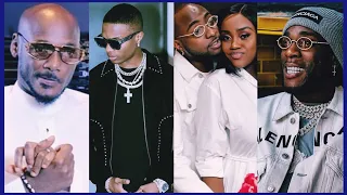 burnaboy lo t african gi nt status as 2baba declares wizkid legend davido chioma u0026 more
