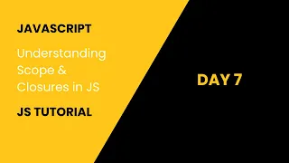 Scope Closures In JavaScript