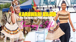 Inside the Karawari Bilum Show