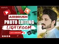 How to Airbrush Skin Retouching Lightroom Photo Editing Tutorial