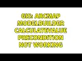 GIS ArcMap modelbuilder CalculateValue precondition not working