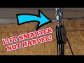 Rope Hoist Pulley System 1000LB Capacity Block and Tackle 51 Lifting Power 50ft Heavy Duty Pulley