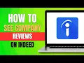 How to See Company Reviews on Indeed 2026 Step-by-Step
