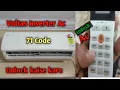How to unlock Voltas AC Voltas AC unlock code list 2023