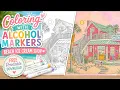 Color this beautiful beach Ice Cream Shop A Whimsical Coastal Coloring Page FREE Printable