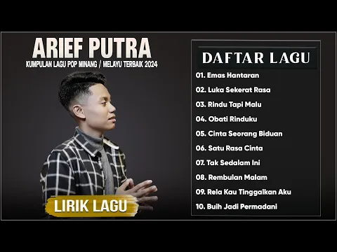 Download MP3 Arief Putra Full Album Terbaru 2024 ~ Lagu Slow Rock Terbaik \u0026 Enak Didengar 2024 (Lirik Lagu)