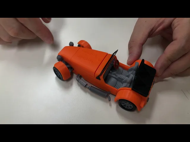Foldable Caterham Super 7 video thumbnail
