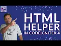 HTML helper in codeigniter 4 in Urdu HTML helper in codeigniter 4 in Hindi HTML helper in ci4