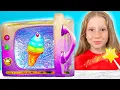 Download Lagu Nastya helps her mother with giant gadgets