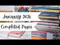 January 2026 Completed Pages