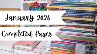 January 2026 Completed Pages