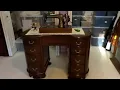 Restoration of a Thrifted Kidney Shaped Desk