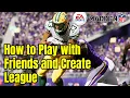 How to Play with Friends and Create League in Madden 22 Mobile