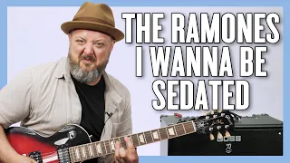 Download The Ramones I Wanna Be Sedated Guitar Lesson + Tutorial MP3