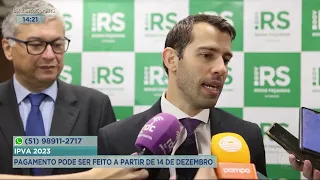 IPVA 2023: Pagamento pode ser feito a partir de 14 de dezembro