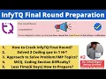 How To Crack InfyTQ Final Round Infytq 2022 Preparation of Final Round