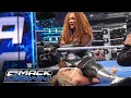 Nia Jax uses Candice LeRae to ambush Tiffany Stratton SmackDown highlights Jan 31 2025