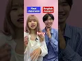 English Japanese accent VS Real Japanese  #shorts