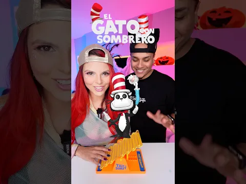 QUIEN PUEDE DECIR MÁS PERSONAJES del GATO CON SOMBRERO?😱❤️ @DanielCYK_ #catinthehat #game #shorts