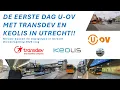 NIEUWE BUSSEN bij TRANSDEV en KEOLIS U-OV in UTRECHT!!   Dienstregeling 2026 #detreinreizigervlogt