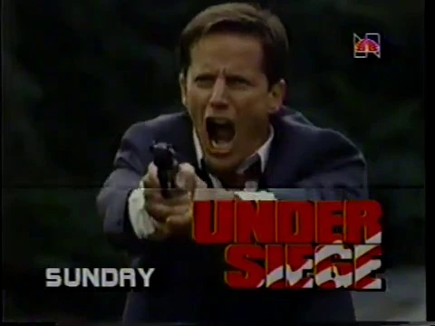 "Under Siege" TV movie promo 2-7-1986