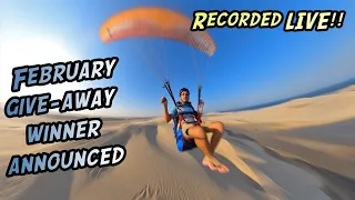 Money Giveaway and Qatar Paragliding Dune