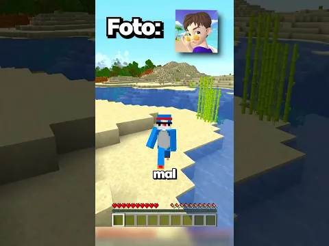 Minecraft, Pero NO Puedo Tocar el Color de tu Foto! 📷