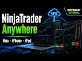 NinjaTrader on Mac iPhone iPad via VPS Independent Tutorial