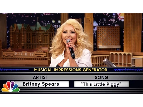 Download MP3 Wheel of Musical Impressions with Christina Aguilera