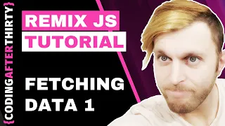 how to use loader function and useloaderdata hook remix js tutorial for beginners 