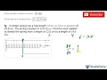 Finding Work using Calculus Integrals Spring Example
