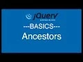 jQuery Basics Tutorial 20 - Ancestors