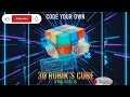 3D Rubik s Cube Animation Using HTML CSS JS Step-by-Step Full Tutorial