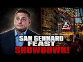 CHAOS at San Gennaro Hootie Russo SHOWDOWN With Joey Merlino