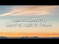 Ariana Grande - 7 rings (Lyrics)