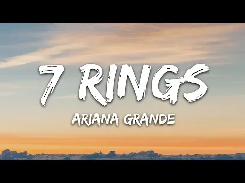 Download MP3 Ariana Grande - 7 rings (Lyrics)