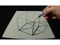 How To Draw A 3d Cube In Simple Steps no Time Lapse