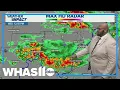 Rain showers repeat Wednesday March 4 2026 weather forecast