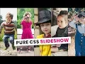 Pure CSS Fullscreen Slider Using Flexbox CSS Image Slider