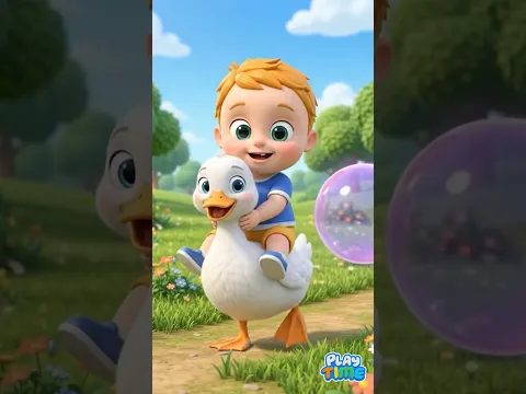 Five Little Color Ducks | Kids Learn Color | Baby Cartoon Nursery Rhymes #shorts