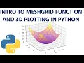 Easy Introduction to Python s Meshgrid Function and 3D plotting in Python