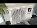 Lagu Sharp Split Air Conditioner || Outdoor Startup