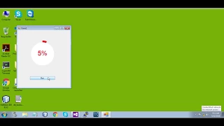 Circular Progressbar using C