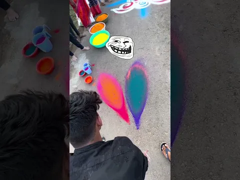 talent...🤫😲😯 Pratik artist | #shortvideo #india #rangoli #artist #art #ytshorts #dubai #wedding #21