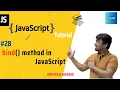 bind method in JavaScript JavaScript Tutorials in Hindi 2023